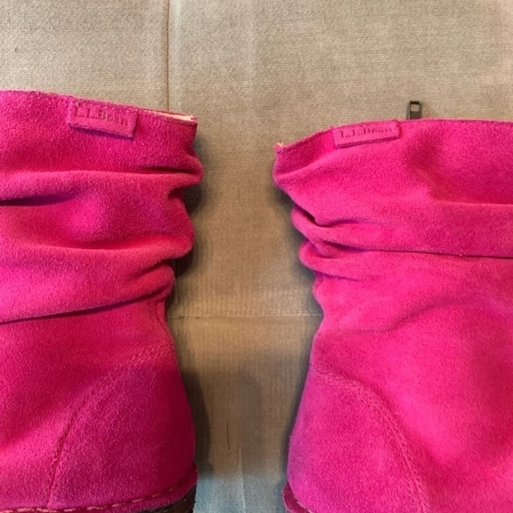 L.L. Bean bean suede